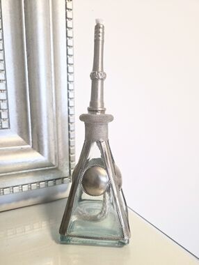 Art Deco Moroccan Glass Oil Lamp